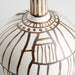 Quorum Home Cyan - 10799 - Vase - Ebony And White