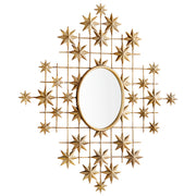 Quorum Home Cyan - 10811 - Mirror - Gold