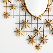 Quorum Home Cyan - 10811 - Mirror - Gold