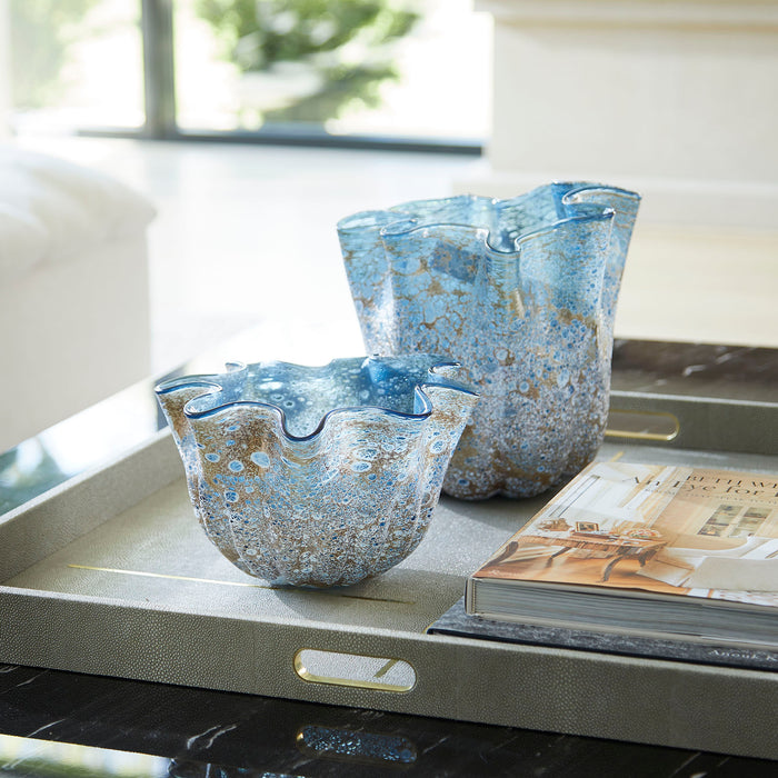 Quorum Home Cyan - 10878 - Vase - Blue