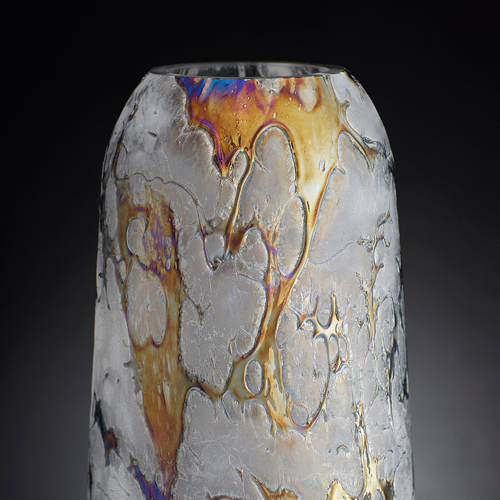 Quorum Home Cyan - 10890 - Vase - Iridescent