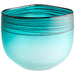 Quorum Home Cyan - 10893 - Vase - Blue And White