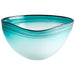 Quorum Home Cyan - 10894 - Bowl - Blue And White