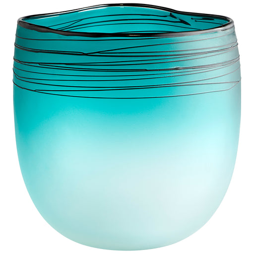 Quorum Home Cyan - 10895 - Vase - Blue And White