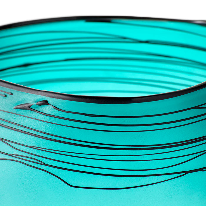Quorum Home Cyan - 10895 - Vase - Blue And White
