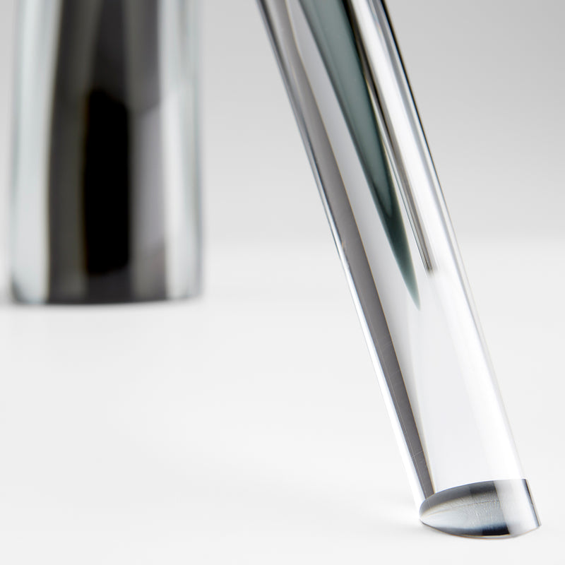 Quorum Home Cyan - 10896 - Sculpture - Grey And Clear