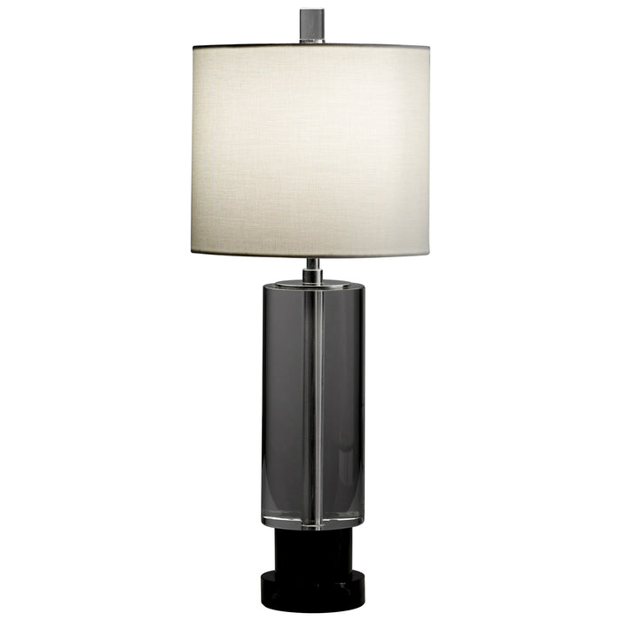 Gravity Table Lamp Designed for Cyan Design by J Kent Martin | Clear And Black