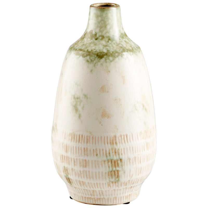 Quorum Home Cyan - 11051 - Vase - Olive Pearl Glaze