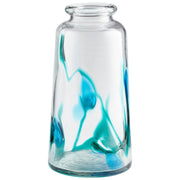 Quorum Home Cyan - 11071 - Vase - Blue/Clear