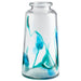 Quorum Home Cyan - 11071 - Vase - Blue/Clear