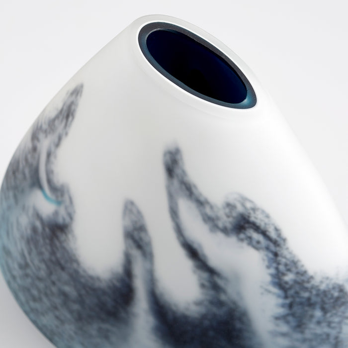 Quorum Home Cyan - 11079 - Vase - Blue And White