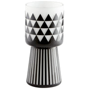 Quorum Home Cyan - 11091 - Vase - Black And White