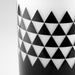 Quorum Home Cyan - 11092 - Vase - Black And White