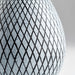 Quorum Home Cyan - 11094 - Vase - Frosted Grey