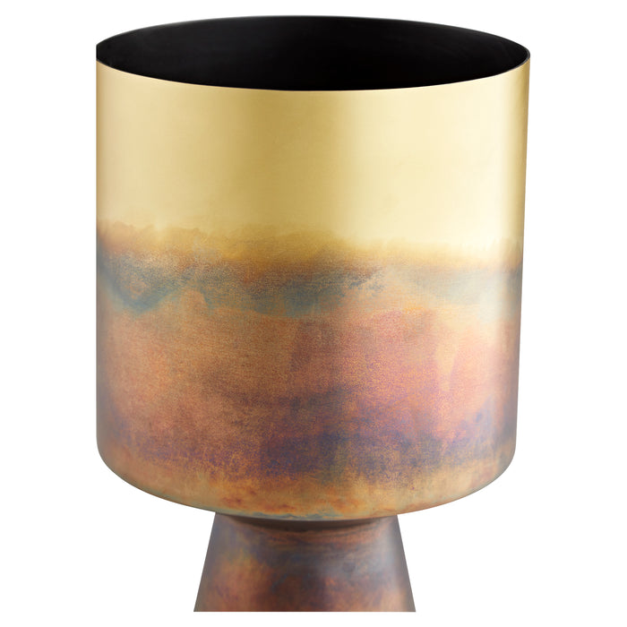 Quorum Home Cyan - 11162 - Planter - Gold