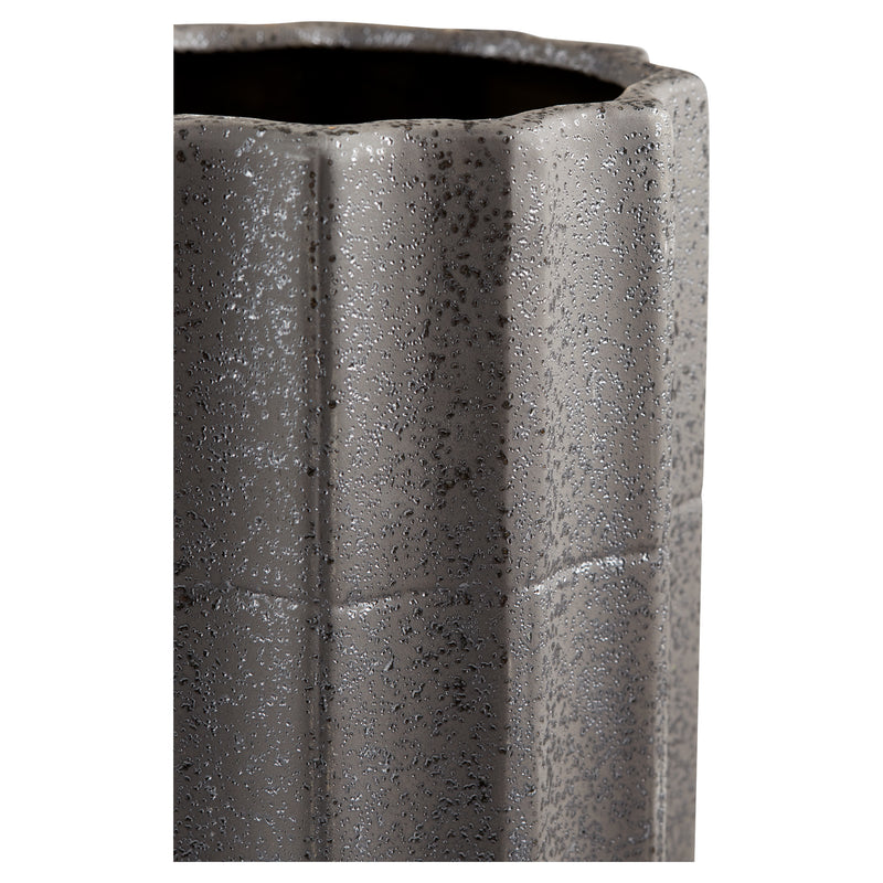 Quorum Home Cyan - 11188 - Vase - Grey