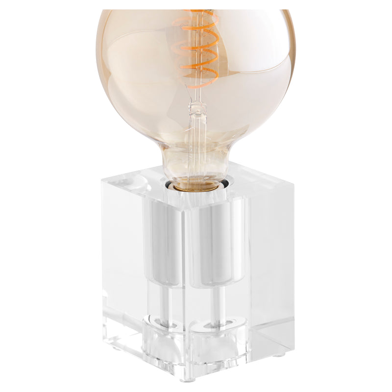 Quorum Home Cyan - 11218 - One Light Table Lamp - Clear