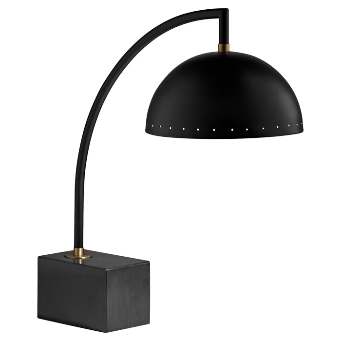 Quorum Home Cyan - 11221 - One Light Table Lamp - Black