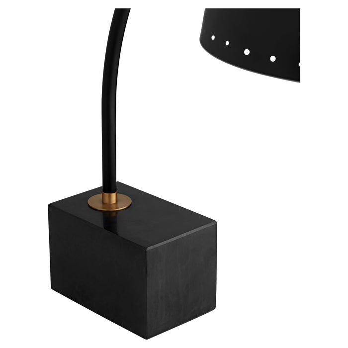 Quorum Home Cyan - 11221 - One Light Table Lamp - Black