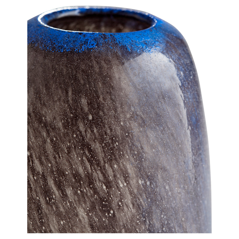 Quorum Home Cyan - 11258 - Vase - Black And Blue