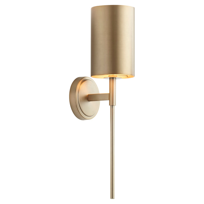 Quorum Home Cyan - 11262 - One Light Wall Mount - Aged Brass
