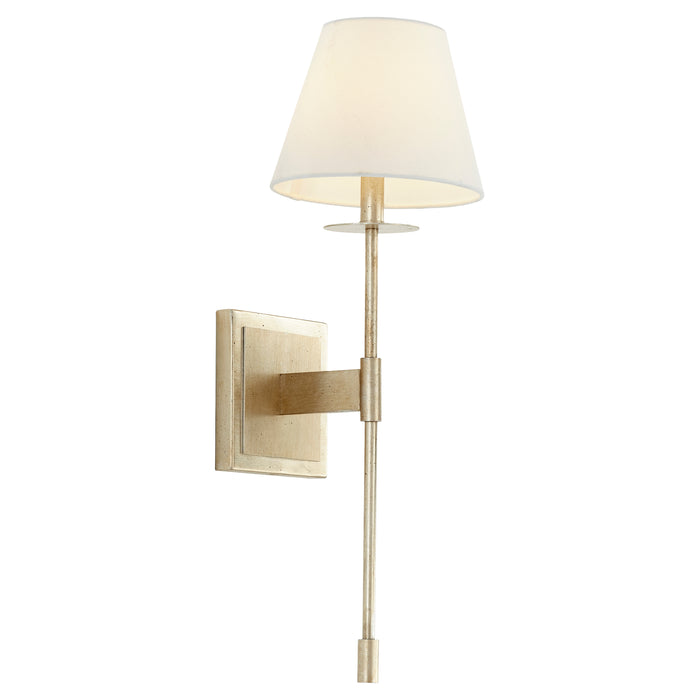 Quorum Home Cyan - 11266 - One Light Wall Mount - Aged Silver Leaf