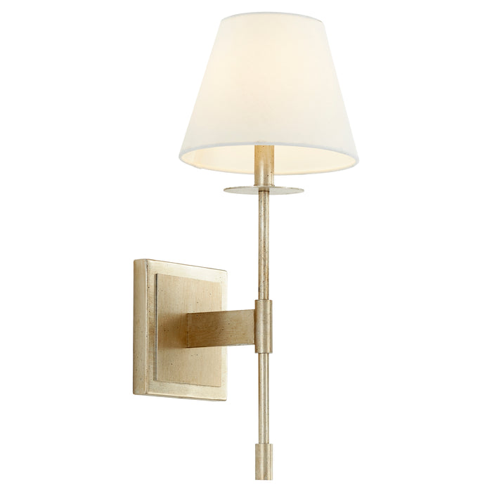 Quorum Home Cyan - 11266 - One Light Wall Mount - Aged Silver Leaf