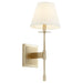 Quorum Home Cyan - 11266 - One Light Wall Mount - Aged Silver Leaf