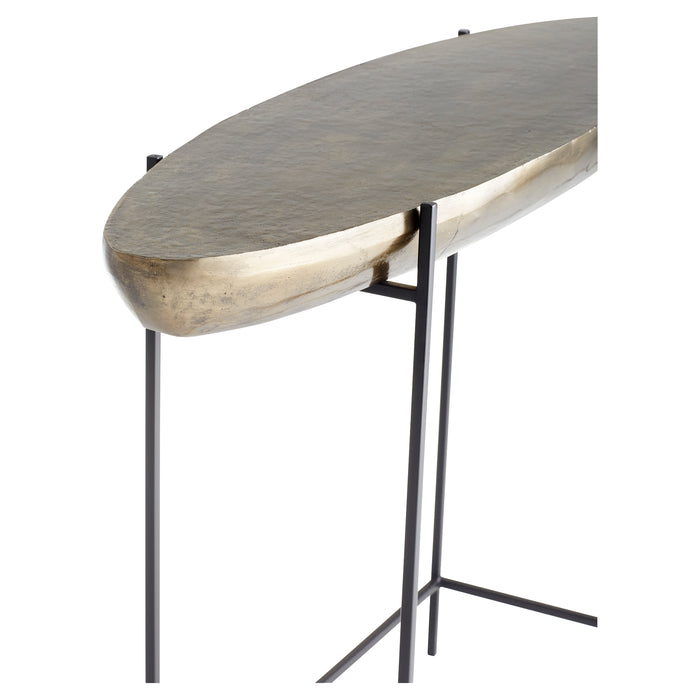 Quorum Home Cyan - 11327 - Console Table - Aged Gold