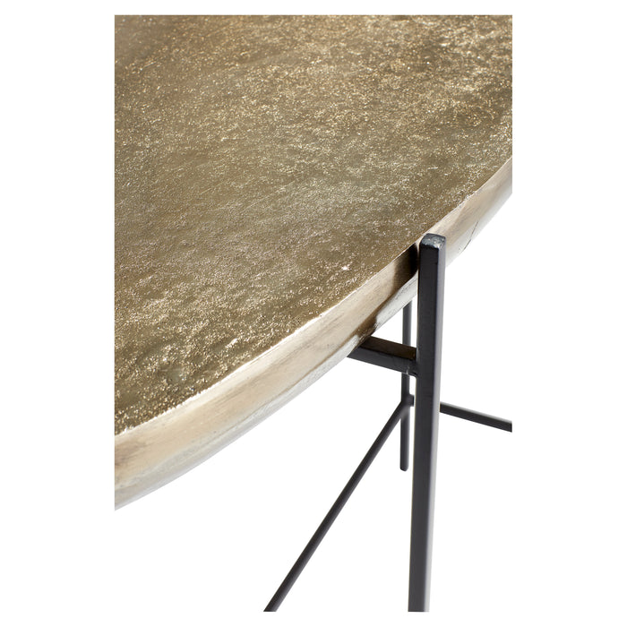 Quorum Home Cyan - 11327 - Console Table - Aged Gold