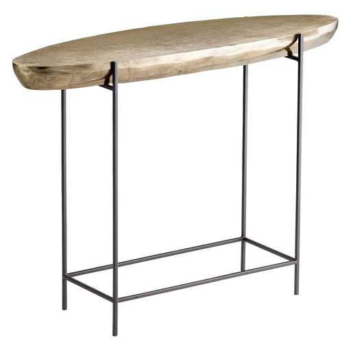 Quorum Home Cyan - 11327 - Console Table - Aged Gold
