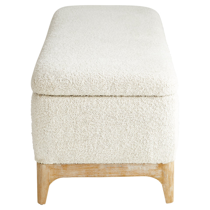 Quorum Home Cyan - 11380 - Bench - White - Cream