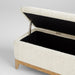 Quorum Home Cyan - 11380 - Bench - White - Cream