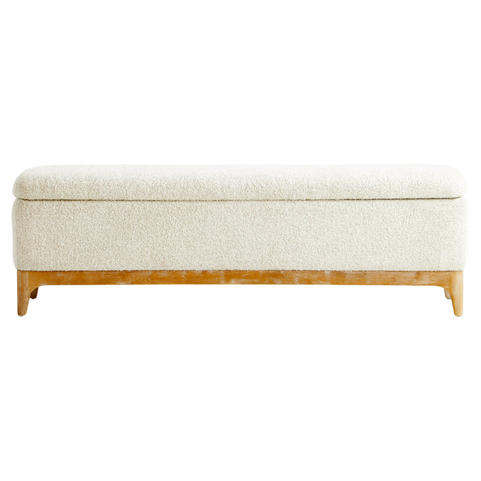 Quorum Home Cyan - 11380 - Bench - White - Cream