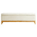 Quorum Home Cyan - 11380 - Bench - White - Cream
