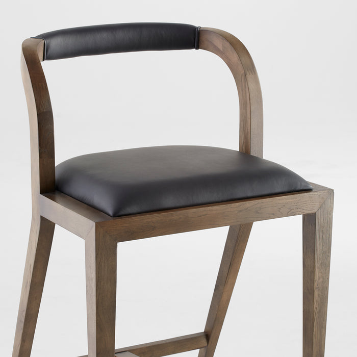 Quorum Home Cyan - 11381 - Bar Stool - Black