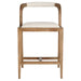 Quorum Home Cyan - 11382 - Stool - White - Cream
