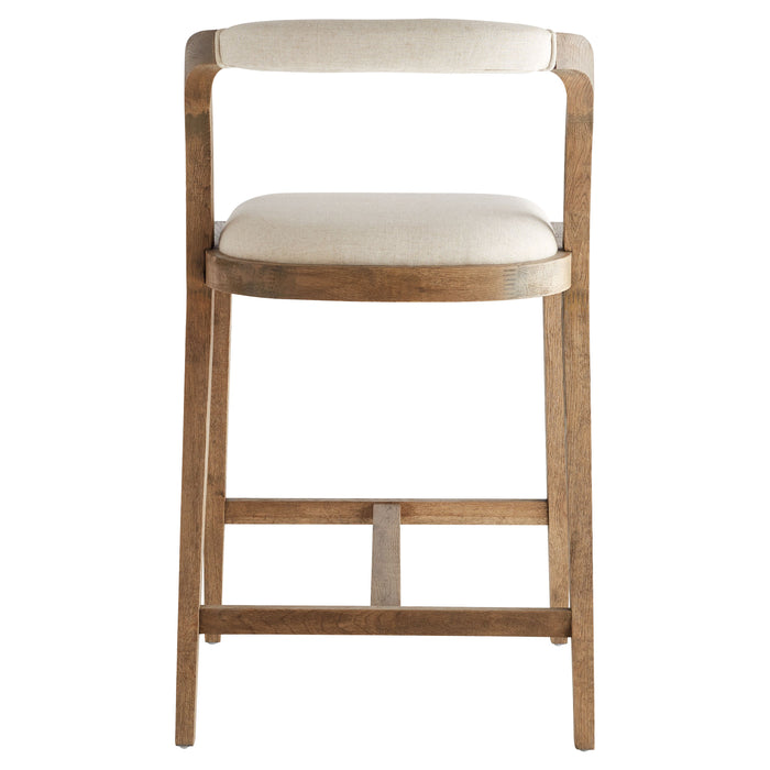 Quorum Home Cyan - 11382 - Stool - White - Cream