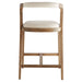 Quorum Home Cyan - 11382 - Stool - White - Cream