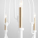 Quorum Home Cyan - 11386 - Six Light Pendant - Studio White