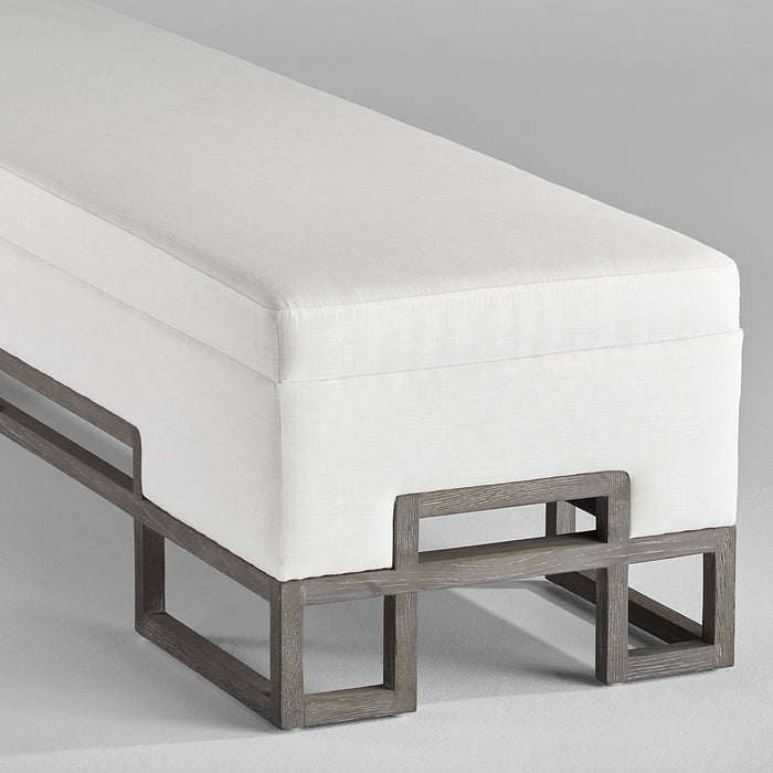 Quorum Home Cyan - 11397 - Bench - White