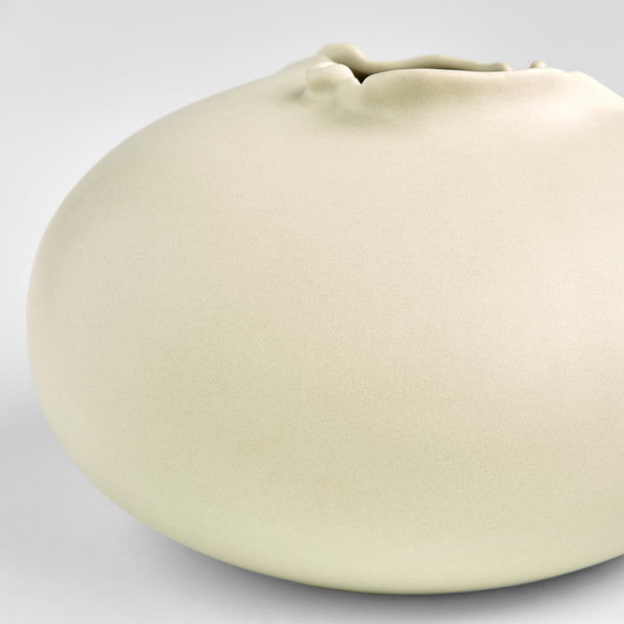 Quorum Home Cyan - 11404 - Vase - Off White Glaze