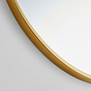 Quorum Home Cyan - 11415 - Mirror - Gold