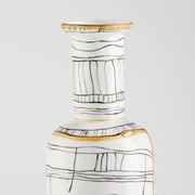 Quorum Home Cyan - 11430 - Vase - Black And White