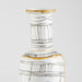 Quorum Home Cyan - 11430 - Vase - Black And White