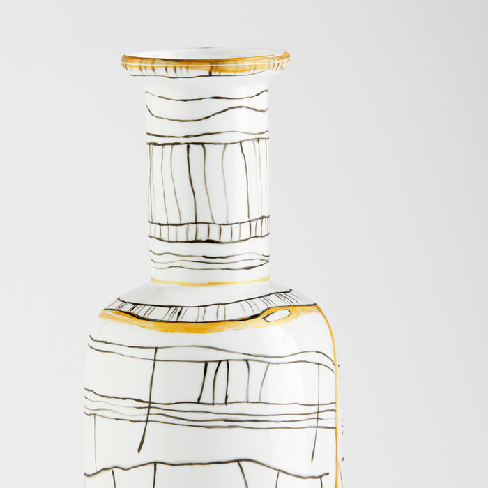 Quorum Home Cyan - 11431 - Vase - Black And White