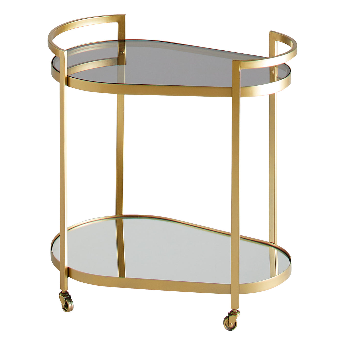 Quorum Home Cyan - 11437 - Bar Cart - Gold
