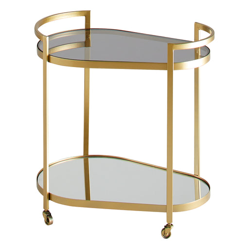 Quorum Home Cyan - 11437 - Bar Cart - Gold