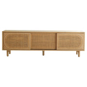 Quorum Home Cyan - 11495 - Media Cabinet - Oak