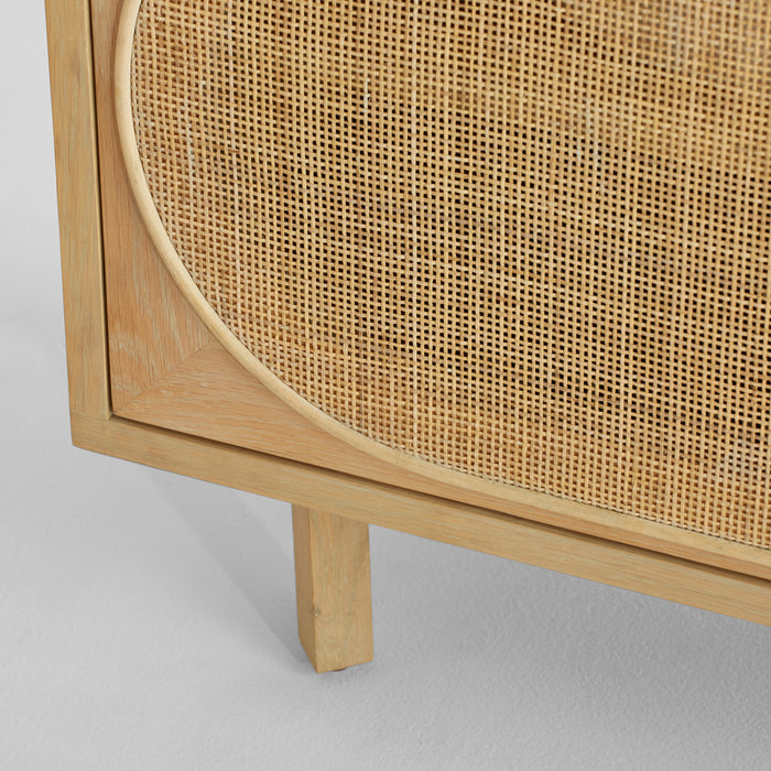 Quorum Home Cyan - 11495 - Media Cabinet - Oak